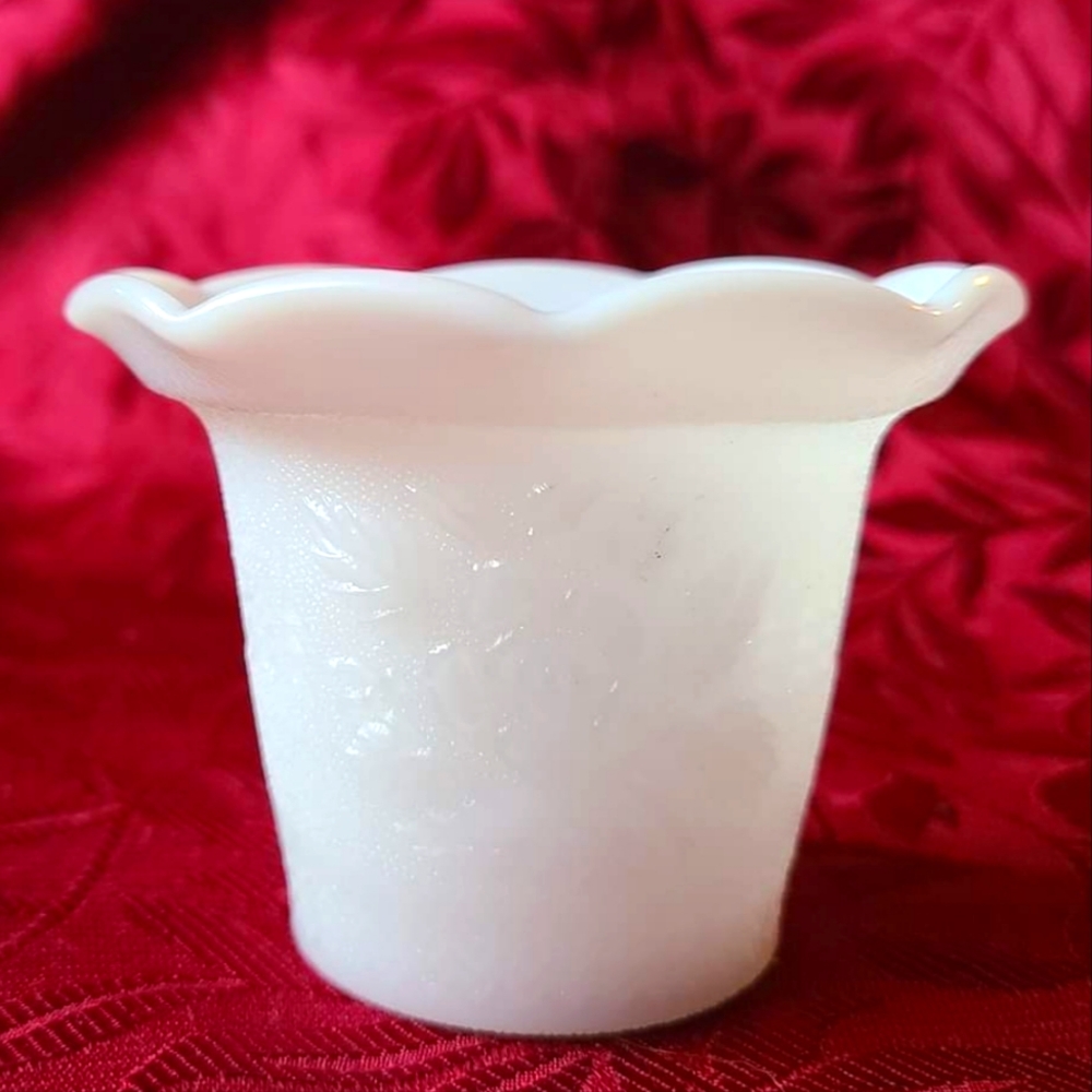 1950's Hazel-Atlas Votive Candle Holder / Small Planter